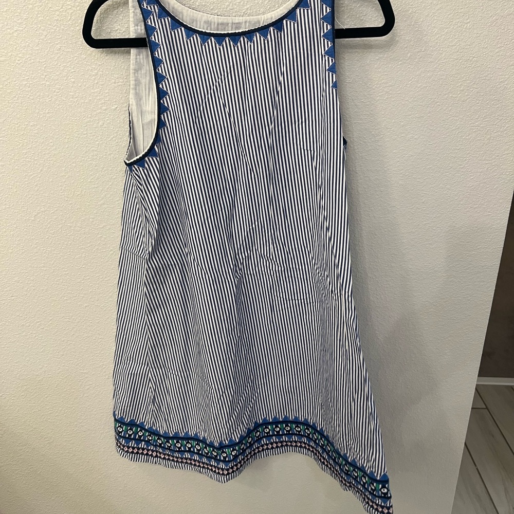 Vineyard Vines Blue and White Striped Dress